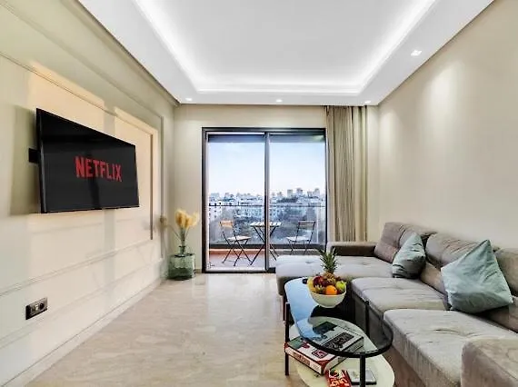 Chic And Quiet Apartment Casablanca Marokko